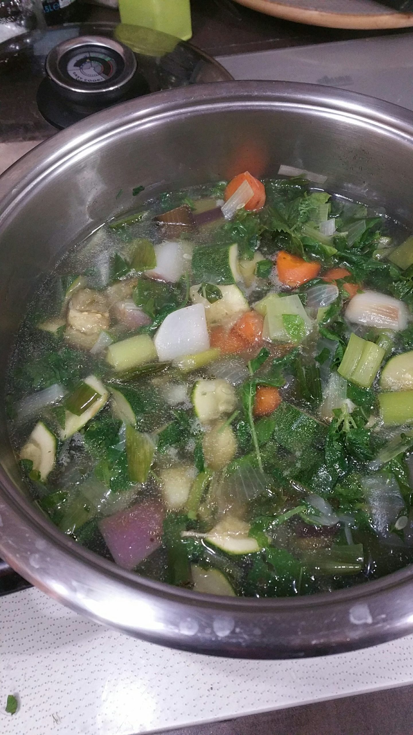 Soupe aux herbes