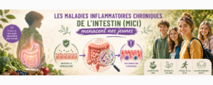 Les maladies inflammatoires chroniques de l’intestin (MICI) menacent nos jeunes