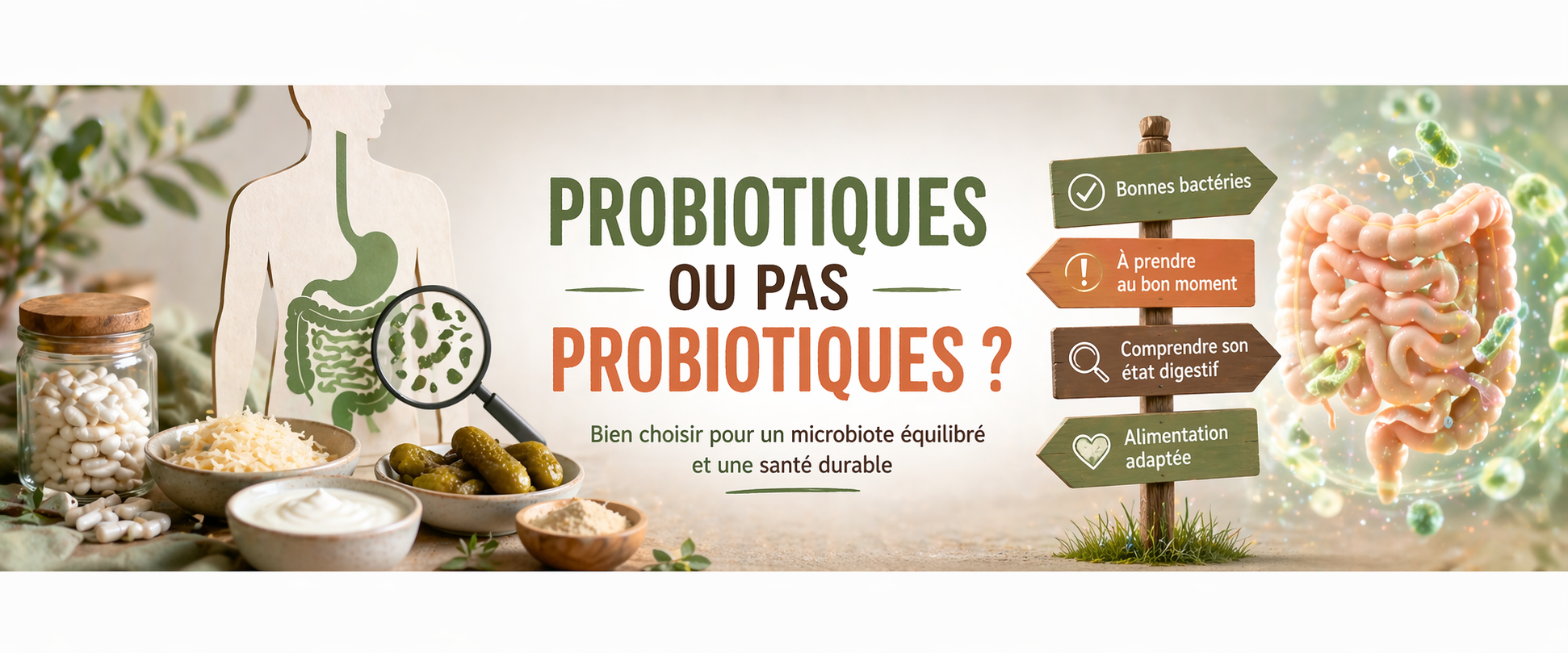 Probiotiques ou pas probiotiques?